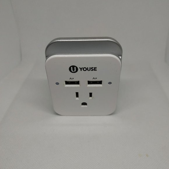 Dual usb & wall outlet charger 3.1 amp - Picture 1 of 4